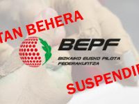 Lehiaketa Bertan Behera - Competicion Suspendida